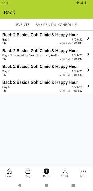 1611 Indoor Golf Club Screenshot 1