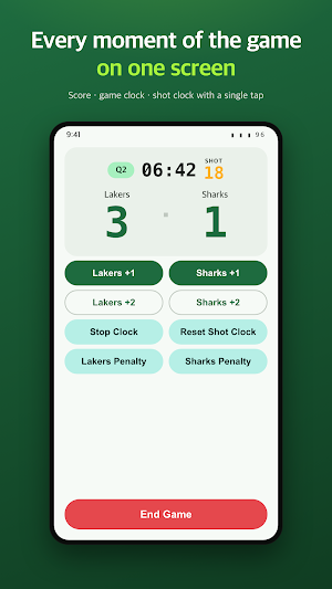 LacrosseScore Screenshot 1