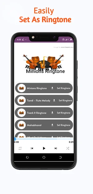 Instrumental Ringtones Screenshot 2