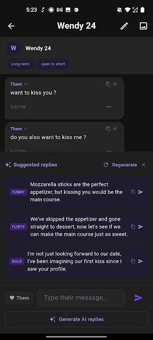 ChatRizz Screenshot 2