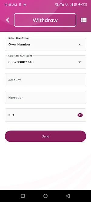 Brac Uganda Bank Mobile App Screenshot 3