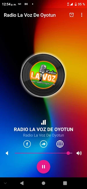 Radio La Voz De Oyotun Screenshot 0
