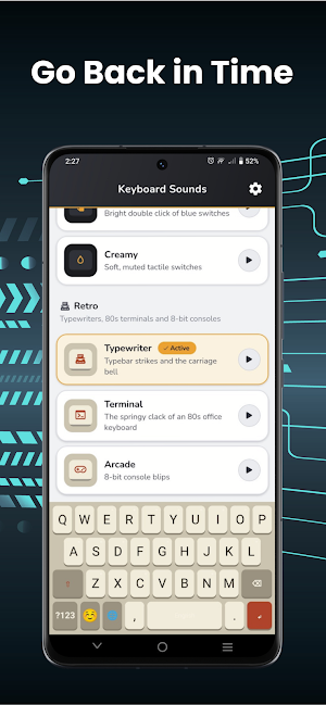 Typing Sound: Keyboard Sounds Screenshot 2