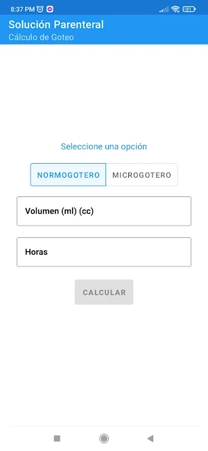 Dosis Med Calculadora Screenshot 2