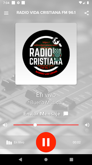 Radio Vida Cristiana Fm 96.1 Screenshot 0