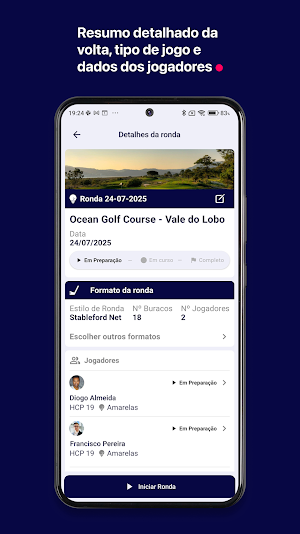 Novo CBGolfe Screenshot 2