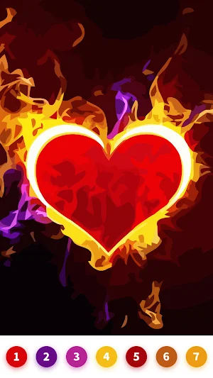 Love Paint : Color by Number Screenshot 0