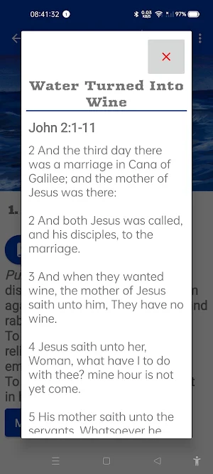 Miracles and Parables Screenshot 2