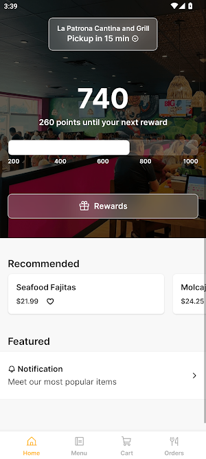 La Patrona Cantina and Grill Screenshot 0