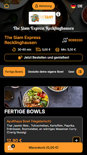 Siam Express Recklinghausen Screenshot 2