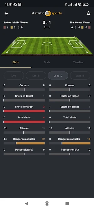 StatisticSports Screenshot 2