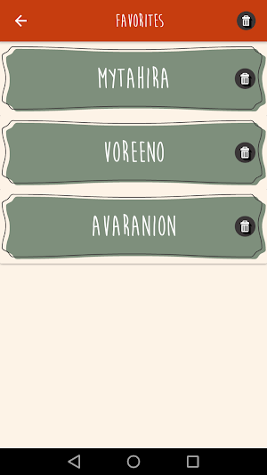 Fantasy Name Generator Screenshot 1