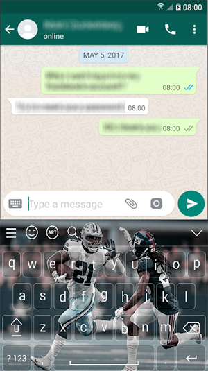 Ezekiel Elliott Cowboys Keyboard 2020 For Lovers Screenshot 3