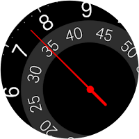Skewed Blitz Watch Face