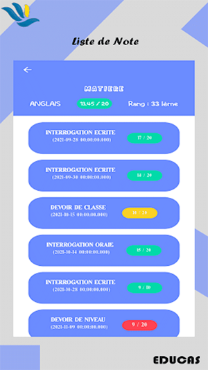 Educ-Info:Enseignant V2 Screenshot 3