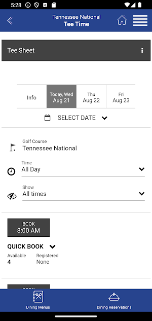 Tennessee National Screenshot 1