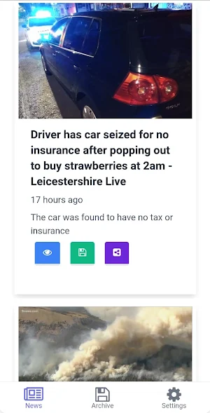 Car Insurance App : News Screenshot 3