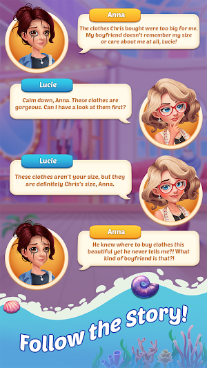 Seaside Makeover: Merge Show Screenshot 2