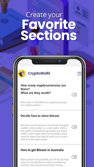 Crypto Wolf: Learn crypto Screenshot 3