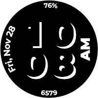 Shadow Watch Face QQ01