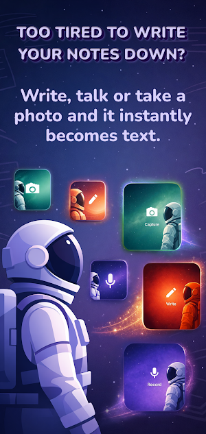 AstroNote - One Tap Notes Screenshot 0