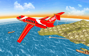 War Plane Flight Simulator Challenge 3D Screenshot 2
