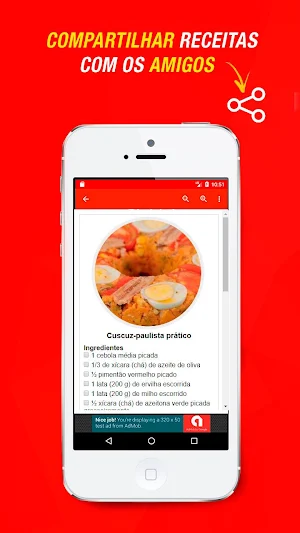 Receitas de Almoço Screenshot 0