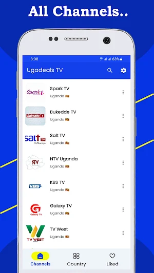 Ugadeals TV Channels Screenshot 1