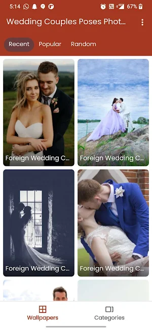 Wedding Couple Poses Photos Screenshot 2