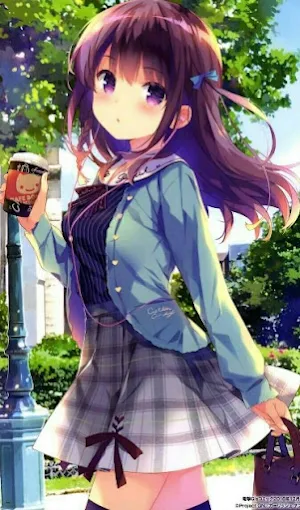 Girls Animes Wallpaper Screenshot 1