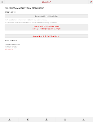 Absolute Thai Restaurant Screenshot 3