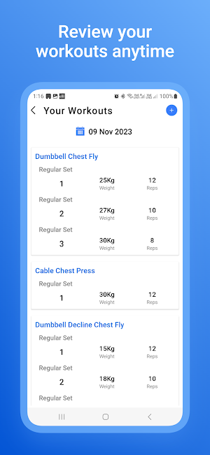 Fitness Buddy Screenshot 3