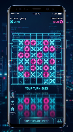 Cyber Grid: Extreme TicTacToe Screenshot 0