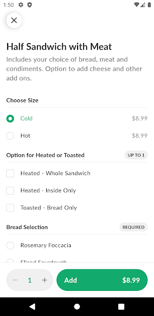 Woodlands Market: Ordering Screenshot 3