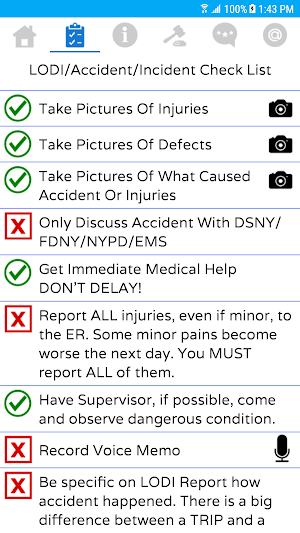 Sanitation Lawyer Screenshot 1