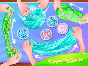 Fluffy Trendy Slime - Mermaid & Flower Slime Fun Screenshot 3