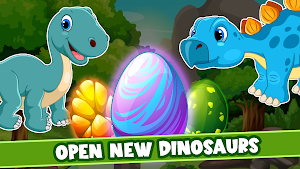 Merge Cute Dino: Idle Dinopark Screenshot 0