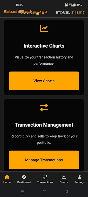 SatoshiStacker.xyz Screenshot 0