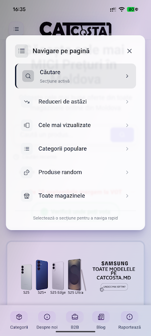 CâtCostă.md - Compară Prețuri Screenshot 2
