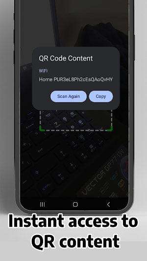 Simple QR Code Scanner Screenshot 1