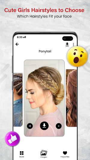 Girls Hairstyles Step by Step Screenshot 3