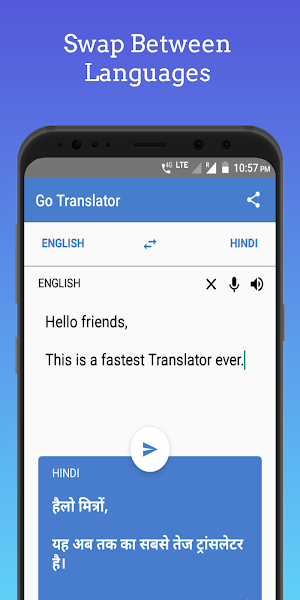 Go Translator - Translate Text & Voice Translation Screenshot 0