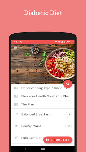 Type 2 Diabetic Cookbook Screenshot 0