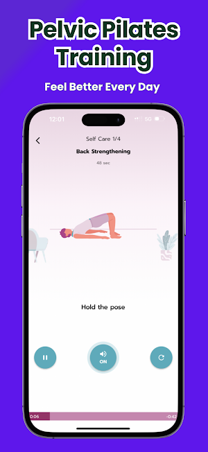 Pelvic Pilates Core: FloorFit Screenshot 3