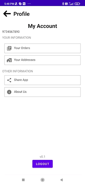 MKStore: Grocery App Screenshot 2