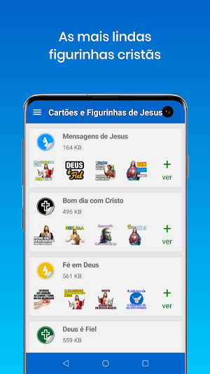 Figurinhas e Status de Jesus Screenshot 0