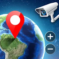 GPS Map Navigation- Earth View