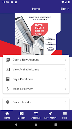 ETMA Federal Credit Union Screenshot 0