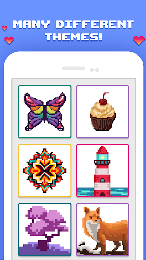 Pixelicious - Color by Number FREE Screenshot 1