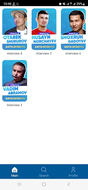 iSports.uz Screenshot 1